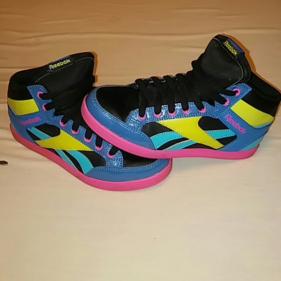 reebok color block shoes